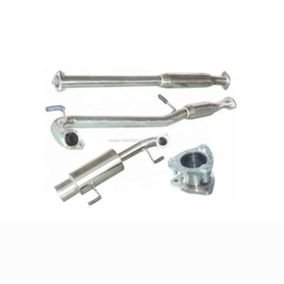 China Electric Cutout Catback Exhaust Muffler System Standard Size for sale