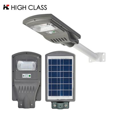 China ROAD PREMIUM CE Rohs Outdoor Waterproof ABS All In One Bright Solar Street Light 100 W for sale