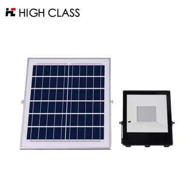 China Sports Stadiums IP65 PREMIUM High Capacity Lithium Battery Waterproof 120w Outdoor Led Solar Flood Light for sale