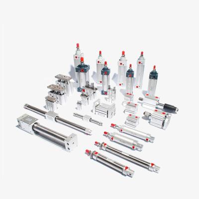 China Other Compact Slim Pneumatic Single Acting Cylinder Air Cylinder Pneumatic Cylinder Spare Parts for sale