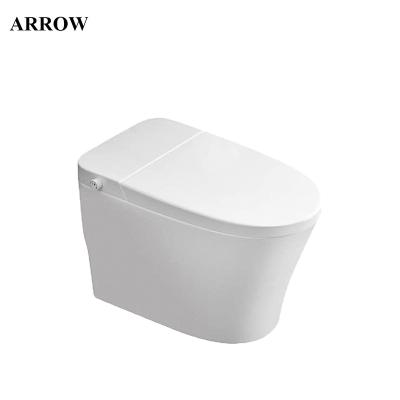 China Automatic Operation Pulse Toilet Design Hotel Smart Toilet Electric One Piece Smart Toilet for sale