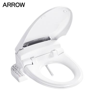 China Slow-end Toilet Seats ABS White Smart Heated Toilet Seat Cover for sale