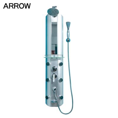 China Without Slide Bar Custom Acrylic Water Heater Shower Panel, Multifunctional SHOWER MIXER for sale