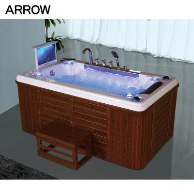 China Embedded Outdoor Freestanding Bath Tube SPA With Jets Bathtub Computer Controlled Massage Bathtub for sale