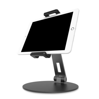 China New UPERGO Laptop Tablet Desk Stand with Rotatable Tablet Aluminum Alloy Tablet Metal Plate Holder for sale