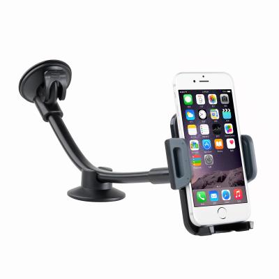 China UPERGO Long Phone Car Windshield Suction Cup Mobile Cell Phone Mount Arm Car Phone Holder for sale