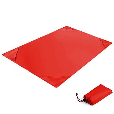 China Ground Mattress Covering Wet Outdoor Camping 1-6 Person Pocket Blanket Picnic Mat Floor Mat Mini Folding Waterproof Beach Mat for sale