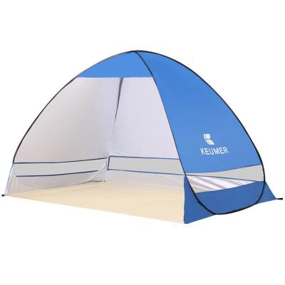 China Extended Type Automatic Sun Shelters Beach Tent UV Protection Noise Up Tents Outdoor Camping Sun Shade Tent Travel Hike Shelter for sale