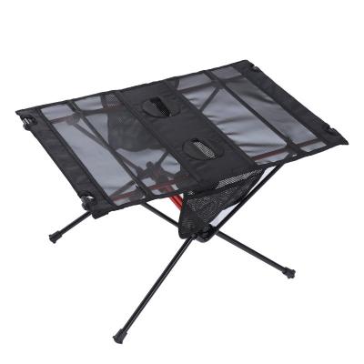 China Modern Folding Picnic Table Roll Up Ultralight Aluminum Folding Camping Table Portable Outdoor Foldable Fishing Table for sale