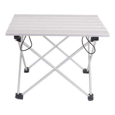 China Modern Portable Lightweight Aluminum Alloy Outdoor Folding Table For Beach Camping Backyards GRILL Party for sale