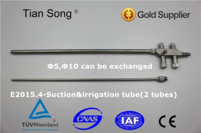 China 10mm Or 5mm Laparoscopy Suction Irrigation Tube , Laparoscopic Suction Irrigation E2015 for sale