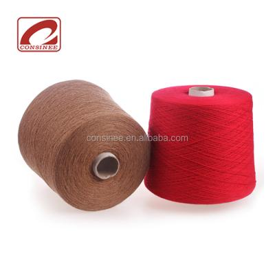 China Anti-bacteria Consinee 18 Knots 100% Colors Cashmere Yarn Beautiful Colored Dyed Yarn for sale