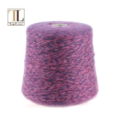 China Wool 10%mohair 30% tex 60% polyamide Oeko anti-pilling fancy yarn for knitting sweater for sale