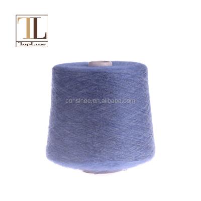 China Brushed yarn cashmere polyamide fiber and brushed yarn elastan fancy yarn for sale