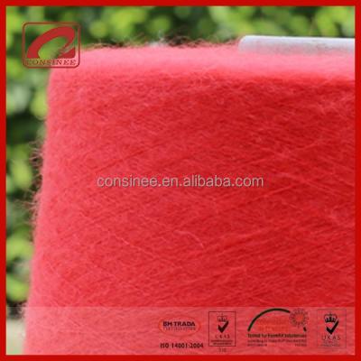 China Super child anti-pilling mohair blended wool and nylon top line blended mohair cone yarn for sale