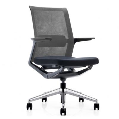 China (Size) Gray Mesh Chair Mesh Computer Office Chair Adjustable Swivel With Cheap Price for sale