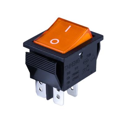 China Electrical equipment for your selection t85 overload protector quadrilateral 15A rocker switch for computer peripheral equipment for sale