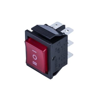 China Electrical Equipment Factory Wholesale Customize Electrical 10A 250VAC Rocker Switch With Indicator Light for sale