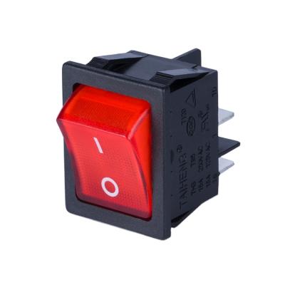 China Good electrical equipment quality and cheap price latching action 4 pins on rocker switch for electrical equipment for sale