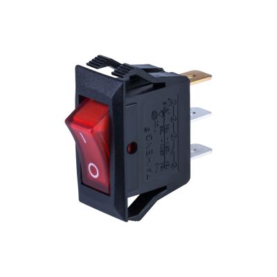 China Wide varieties TAIHENG TH25 electric spdt equipment electronic rocker switch for hair dryer for sale