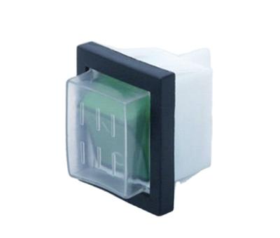 China ON-OFF-ON 250V 15A Waterproof On Off Rocker Switch 4pin Led Red Yellow Blue for sale