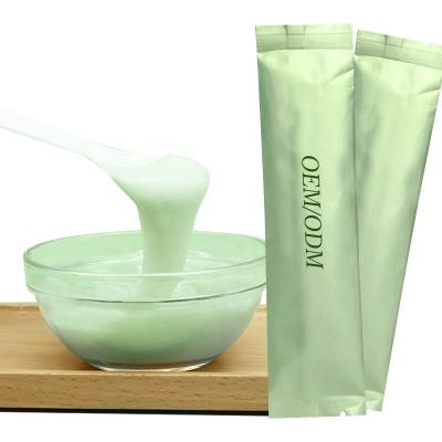 China Custom Acne Nourishing OEM Private Label Skin Care Green Tea Anti Moisturizing Whitening Jelly Face Mask for sale