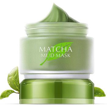 China OEM Organic Face Bentonite Green Tea Mud Nourishing Deep Hydration Whitening Cooling Cleansing Mask for sale