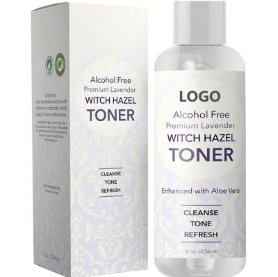 China Hazelnut Alcohol Free Natural Toner OEM/ODM Witch Veral Facial Toner for sale