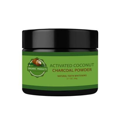 China Teeth Whitening Natural Vegan Activated Coconut Shell Charcoal Teeth Whitening Powder for sale