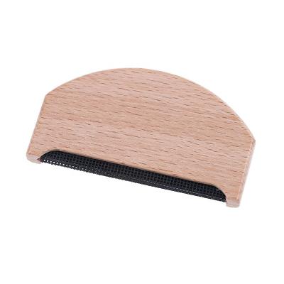 China 2023 New Products Simple Natural Color Tooth Cashmere Wood Comb for sale