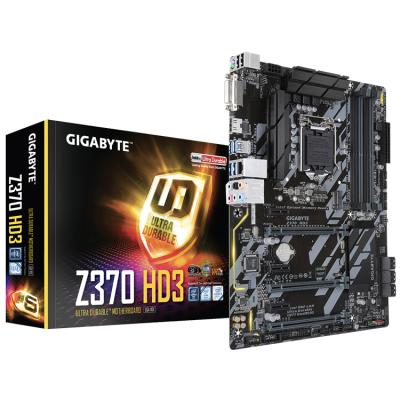 China GIGAOCTET Intel Z370 HD3 64GB Desktop Motherboard With CPU 8th Game LGA1151 Motherboard for sale