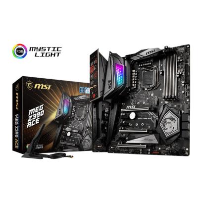 China MSI Meg Z390 ACE 64GB DDR4 Intel i9 LGA1151 Gaming Desktop Desktop Motherboard for sale