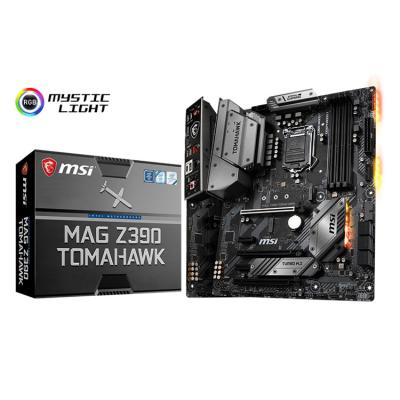 China MSI MAG Z390 TOMAHAWK 64GB DDR4 Mainboard Intel i9 LGA1151 Desktop Gaming Desktop Motherboard for sale