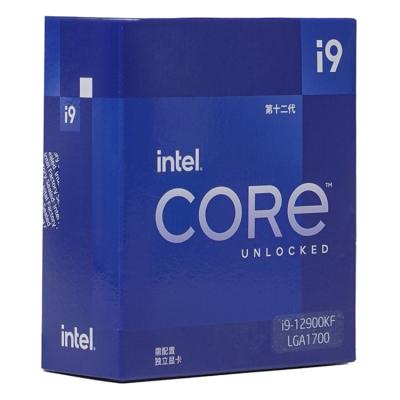 China Intel Core i9-12900KF 600 Series Motherboard Intel i9-12900KF Processor CPU 16 Cores 24 Cores 24 LGA1700 Desktop Support Intel for sale