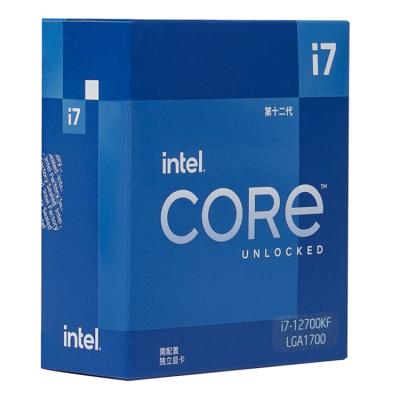 China Intel Core i7-12700KF / 12700K Processor Desktop Desktop CPU 12 Cores Up To LGA1700 Unlocked 5.0 GHz Intel i7 12 Gen Processor for sale