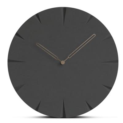 China Europe Preciser Non-Toxic Wooden Wall Clock MDF Home Decorative Wall Clock for Kids for sale