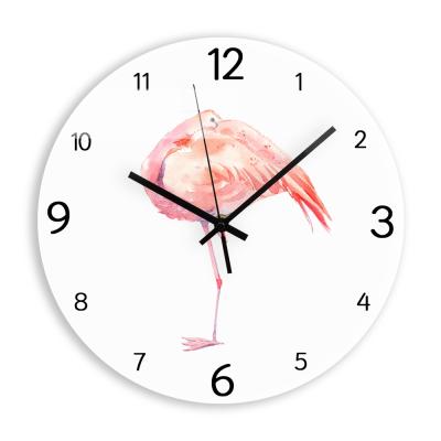 China FILE Preciser 12 inch promotion acrylic wall clock cheap round clock for sale