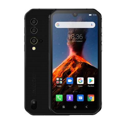 China Dual PRO NFC Android 9.0 Mobile Phone 5.84inch P90 GPU 8+128GB 4380MAH 48MP Quad Camera SIM Card Wholesale Blackview BV9900 for sale