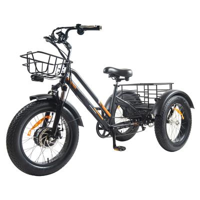 China premium electric cargo tricycle made in china/adults folding 20inch tricycle electric bicycle wholesale cargo electric tricycle for sale