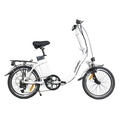 China Hot Sale OEM Aluminum Alloy Lithuium Battery Foldable Bicycle Electric Folding Bike for sale