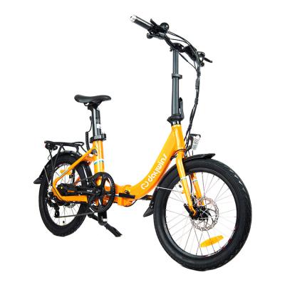 China Factory Aluminum Alloy 20 Inch Electric Folding Bike 36V 7AH Lithium Battery Foldable Bicycle for sale