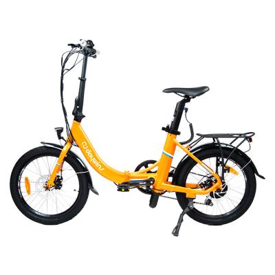 China Factory Price Alloy 350W 7Ah Electric Folding Bike Aluminum LCD Display Foldable Bicycle For Men for sale