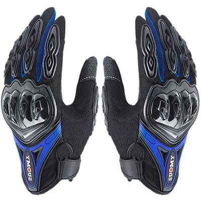 China Touch Screen To Prevent Cross Country Crossing 2021 Anti Falling Premium High End Fiber Bike Touch Screen Microflex Offroad Gloves for sale