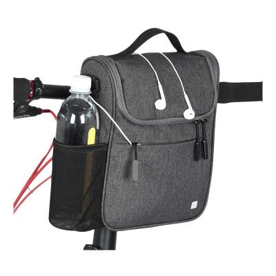 China Melange+ 210T Lining Bike Handlebar Bag Front Frame Bag For Professional Cycling for sale