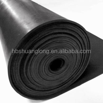 China Mainly as bases 10mm, 16mm, 20mm, 25mm thickness fabric reinforced rubber sheet in rolls for sale