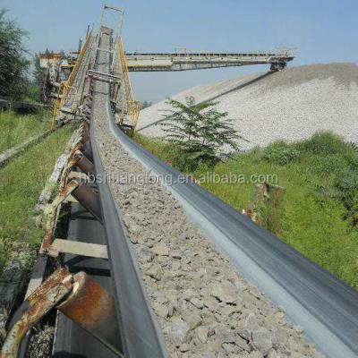 China Widely Used Mining Cotton Canvas Fabric Flat Rubber Conveyor Belt for sale