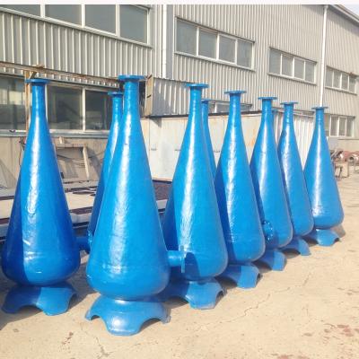 China Fiberglass Recirculating Aquaculture System Oxygen Cone For Fish Farm High Density Ras Oxygen Cone For Fish Farm for sale