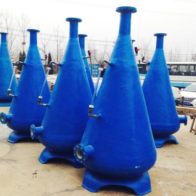 China Fiberglass 60 Tons/hr Oxygen Cone For Recirculating Aquaculture Systems for sale