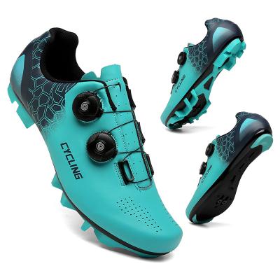 China SPD Mountain Bike Rubber Shoes Men Cycling Sneaker Mtb Womens Cycling Route Flat Self-Locking Road Speed ​​Shoes Cycling Shoes for sale