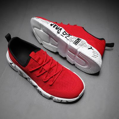 China CUSHIONING 2021 New Men's Mesh Men Shoes Lightweight Sneakers Fashion Casual Walking Shoes Breathable Slip On Loafers Zapatillas Hombre Mens for sale